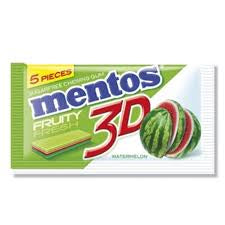 Mentos 3d watermelon 15 × 8.5g