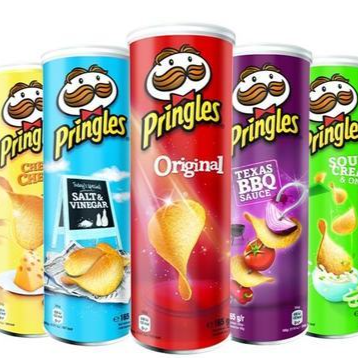 Pringles bbq 165gr x 19