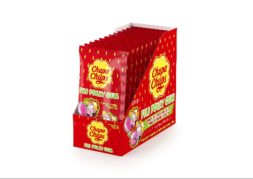 Chupa chups fili foli strawberry ×12