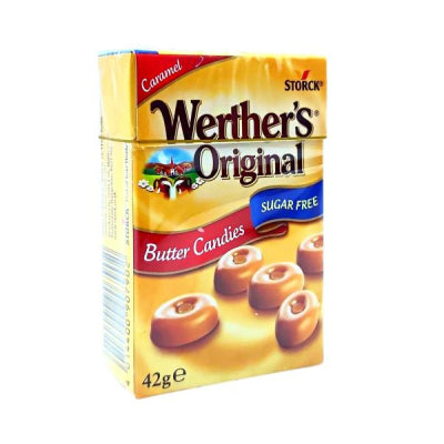 Werthers cream candy 42gr sugar free ×10