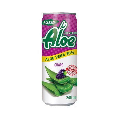 Acefarm aloe vera grape 240ml × 30