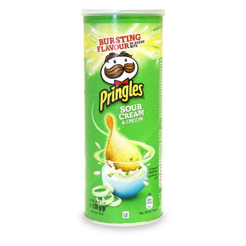 Pringles sour cream & onion 165gr x 19