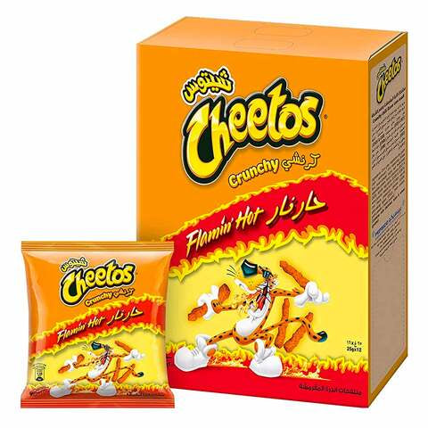 Cheetos flaming hot 25gr x12