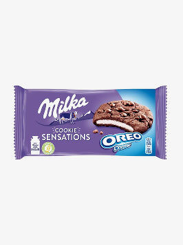 Milka sansation cookies oreo creme 156gr × 12