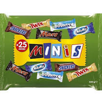 minis 500gr x25