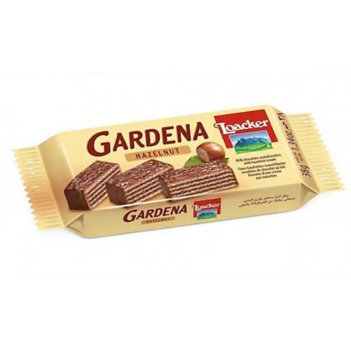 Loacker gardena hazelnut 38gr x 25