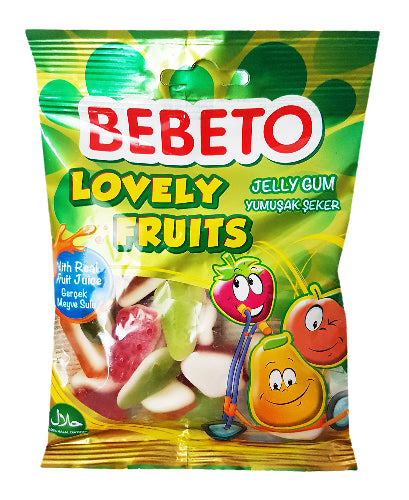 Bebeto lovely fruits 80g × 12